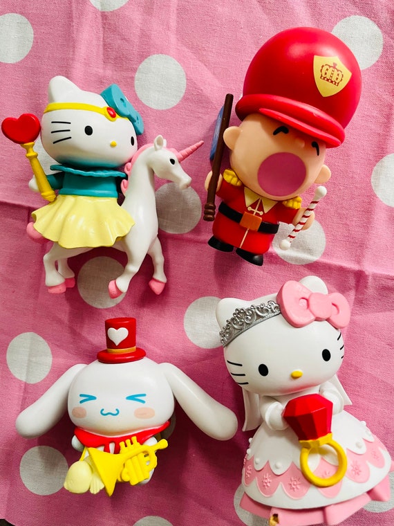 Used Sanrio Vintage Hello Kitty Charms x 6 Rare