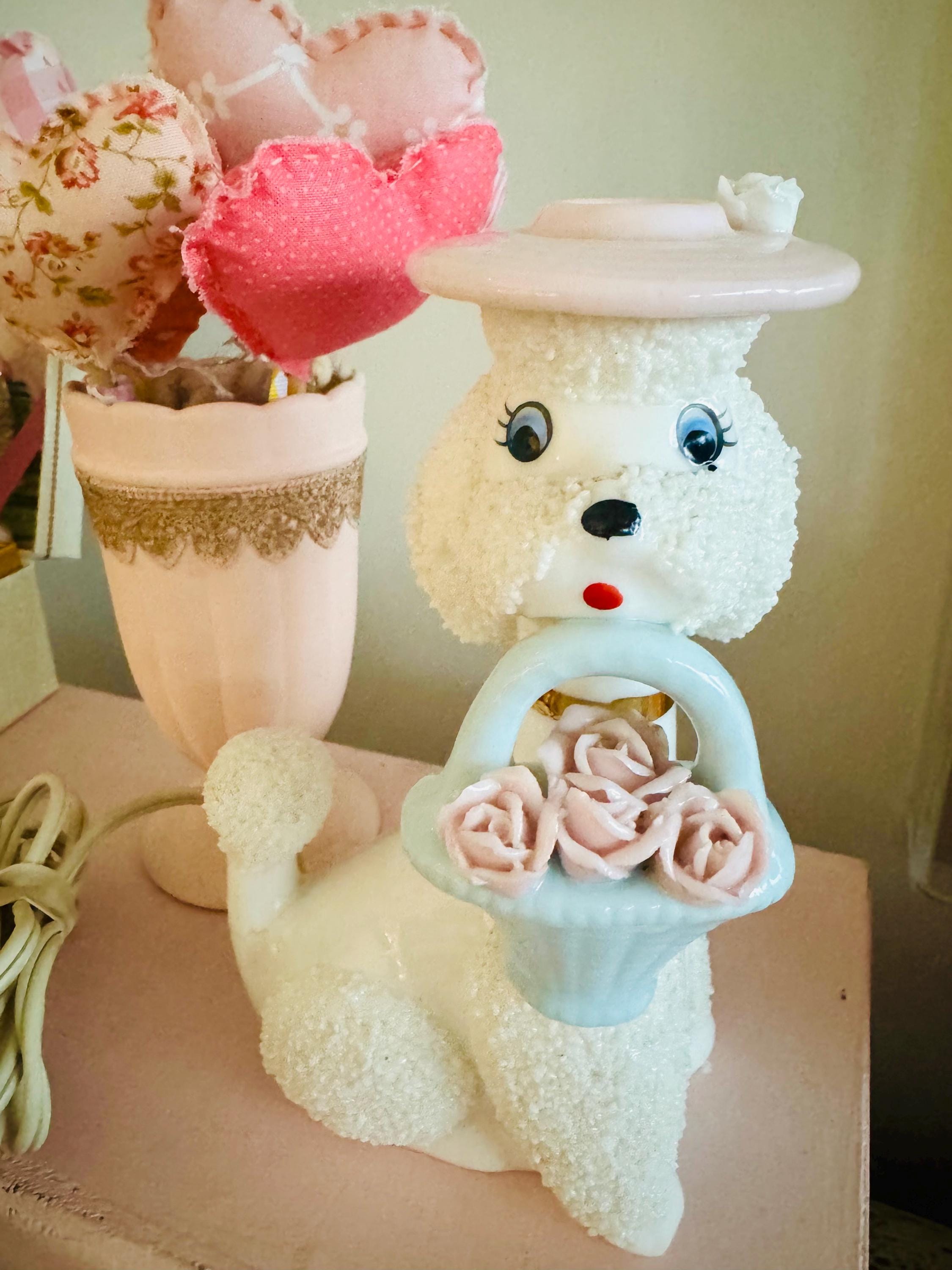 Vintage poodle lamp - Etsy 日本