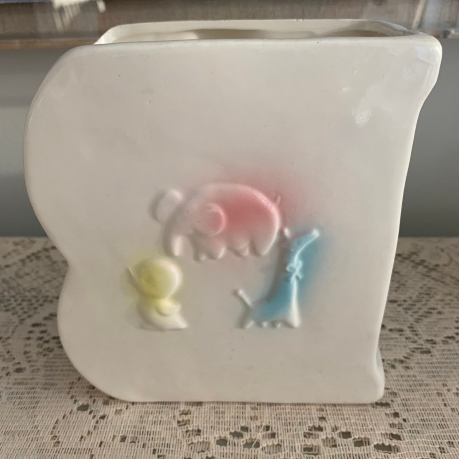Vintage Kitsch Relpo Ceramic Baby Boy Planter Vase Figurine - Etsy
