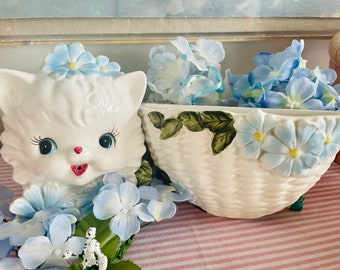 Vintage - Lefton - #1502 - MISS PRISS - Cookie Jar