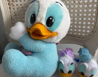 Buy Vintage Japan Disney Disneyland Baby Donald Daisy Duck Plush