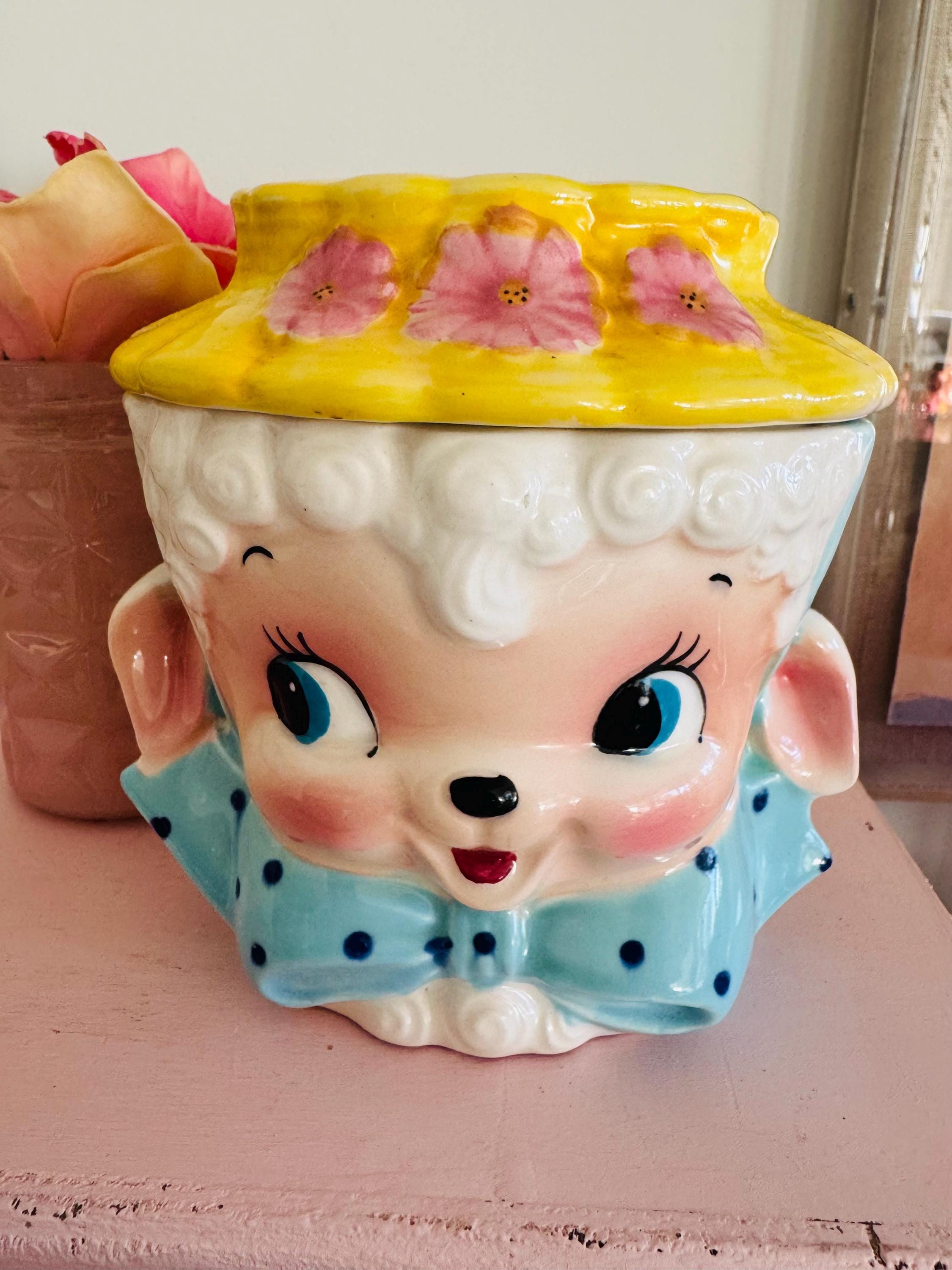 Vintage Ceramic Lamb - Etsy