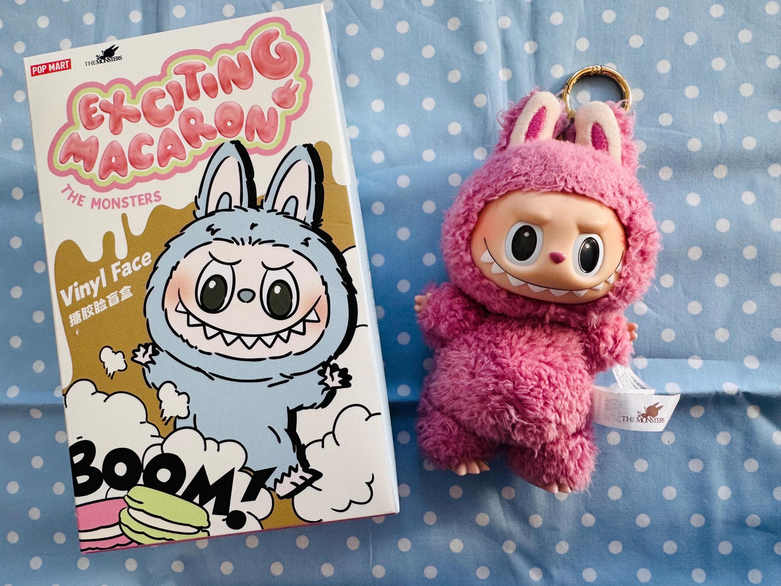 キーホルダー・アクリルキーホルダー POP MART LABUBU Exciting Macaron POP MART LABUBU THE MONSTERS - Exciting Macaron Vinyl Face