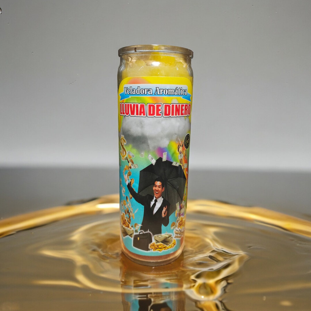 Money Rain Candle 100 Hour Prosperity Ritual Money Spell Lluvia De