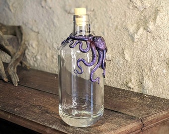 Bottle Vienna 70 cl octopus kraken octopus Cthulhu tentacle octopus pirate