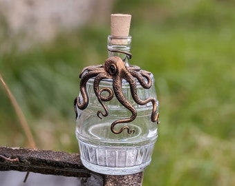 Barrel flask 50 cl octopus kraken octopus Cthulhu tentacle octopus pirate