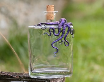 Square Flask 70 cl octopus kraken octopus Cthulhu tentacle octopus pirate