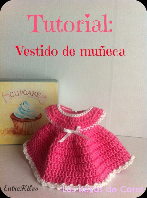 Vestido para muñeca amigurumi hotsell