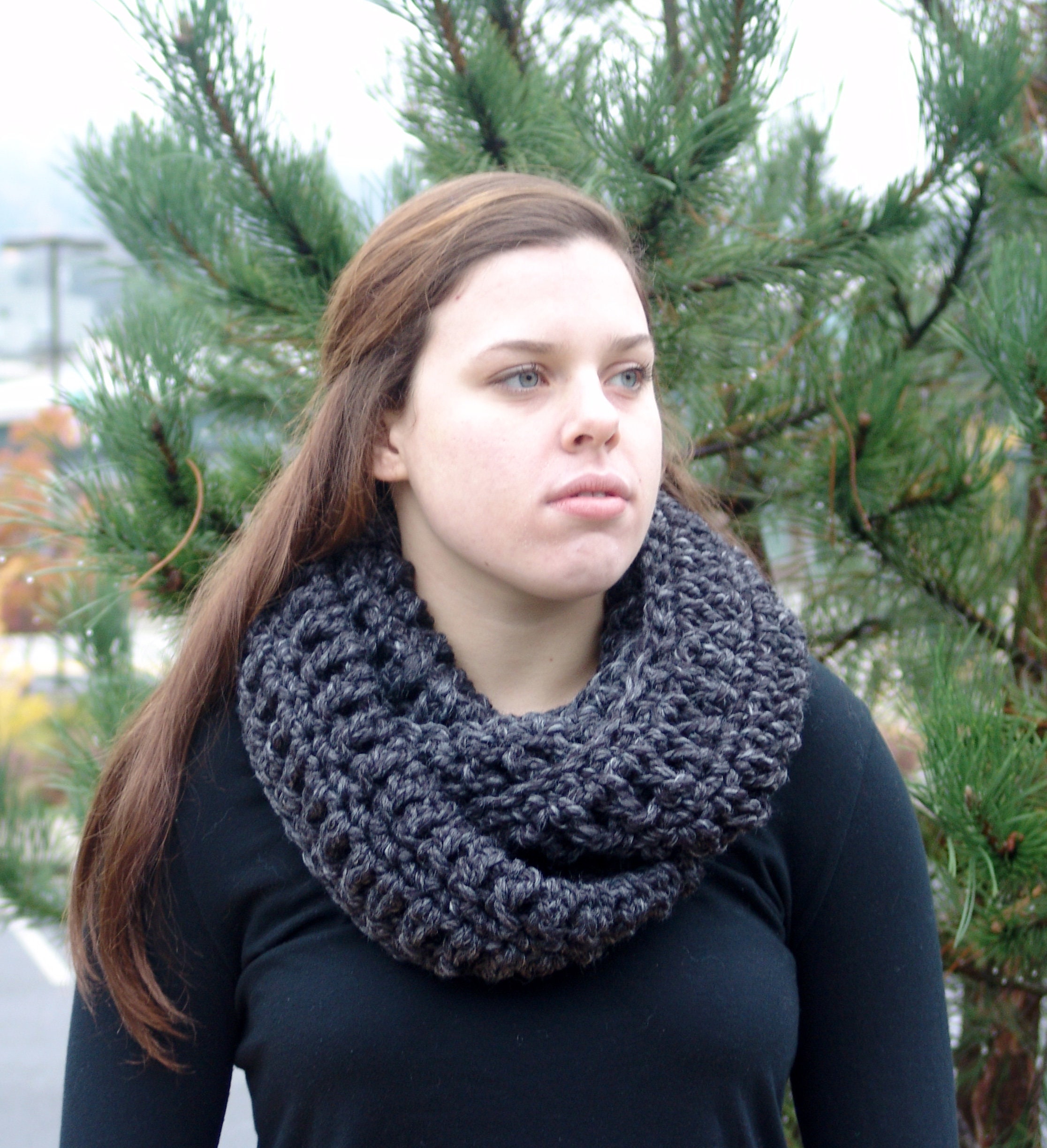 Oversized Soft Chunky Infinity Scarf - Etsy