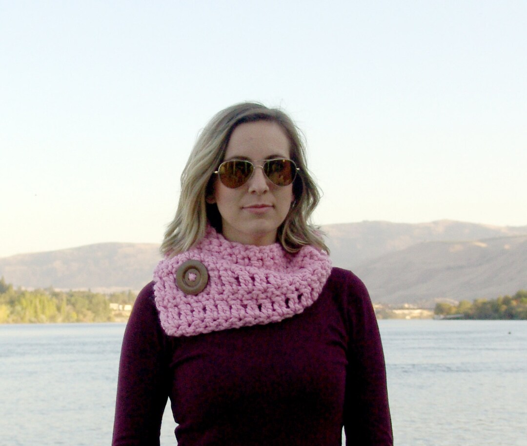 bufanda corta cruzada