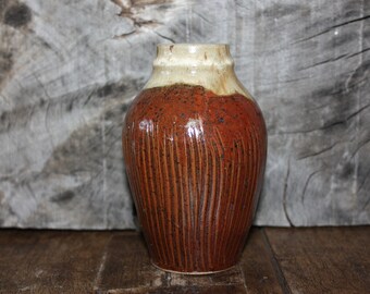 Stoneware bud vase, ceramic bud vase vase
