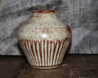 Stoneware bud vase, ceramic bud vase vase