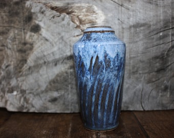 Stoneware bud vase, Ceramic bud vase vase