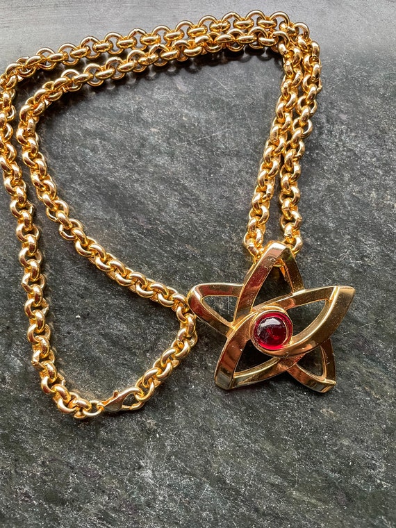 Heart Ketting Rood (Lang) - Juli Dans Jewels