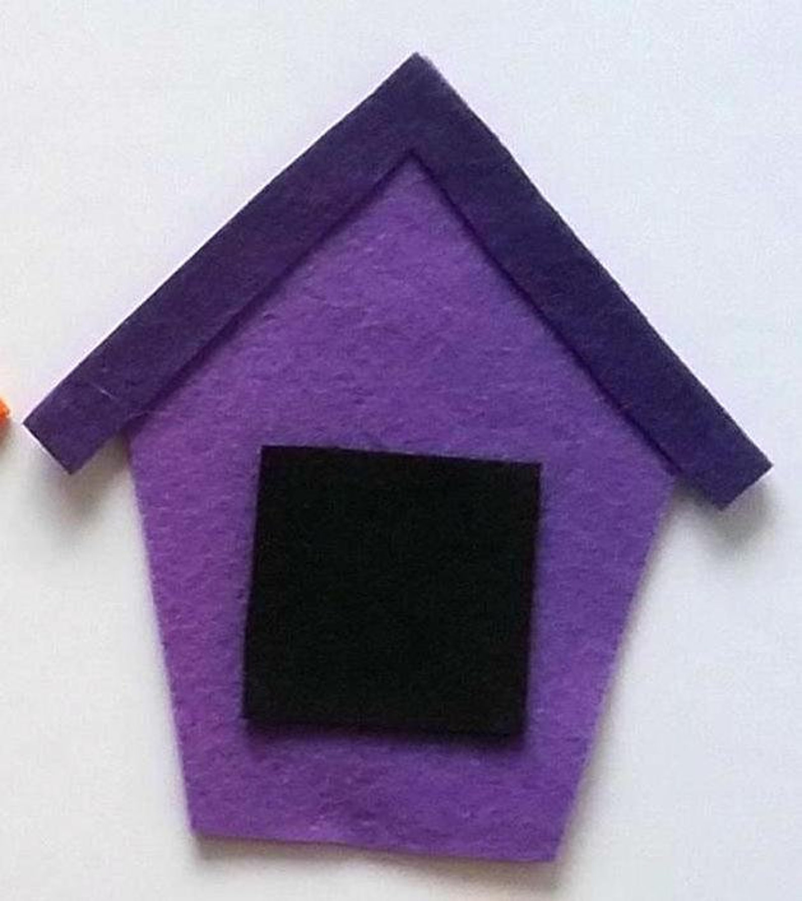 A House for Birdie PDF Pattern Felt Board Set Colors, SVG Cutting Files