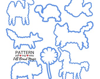 It Looked Like Spilt Milk Flannel Felt Board Story preschool Etsy