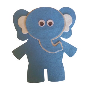 If Elephants Wore Pants PDF and SVG Felt Board Pattern, Picture Book ...