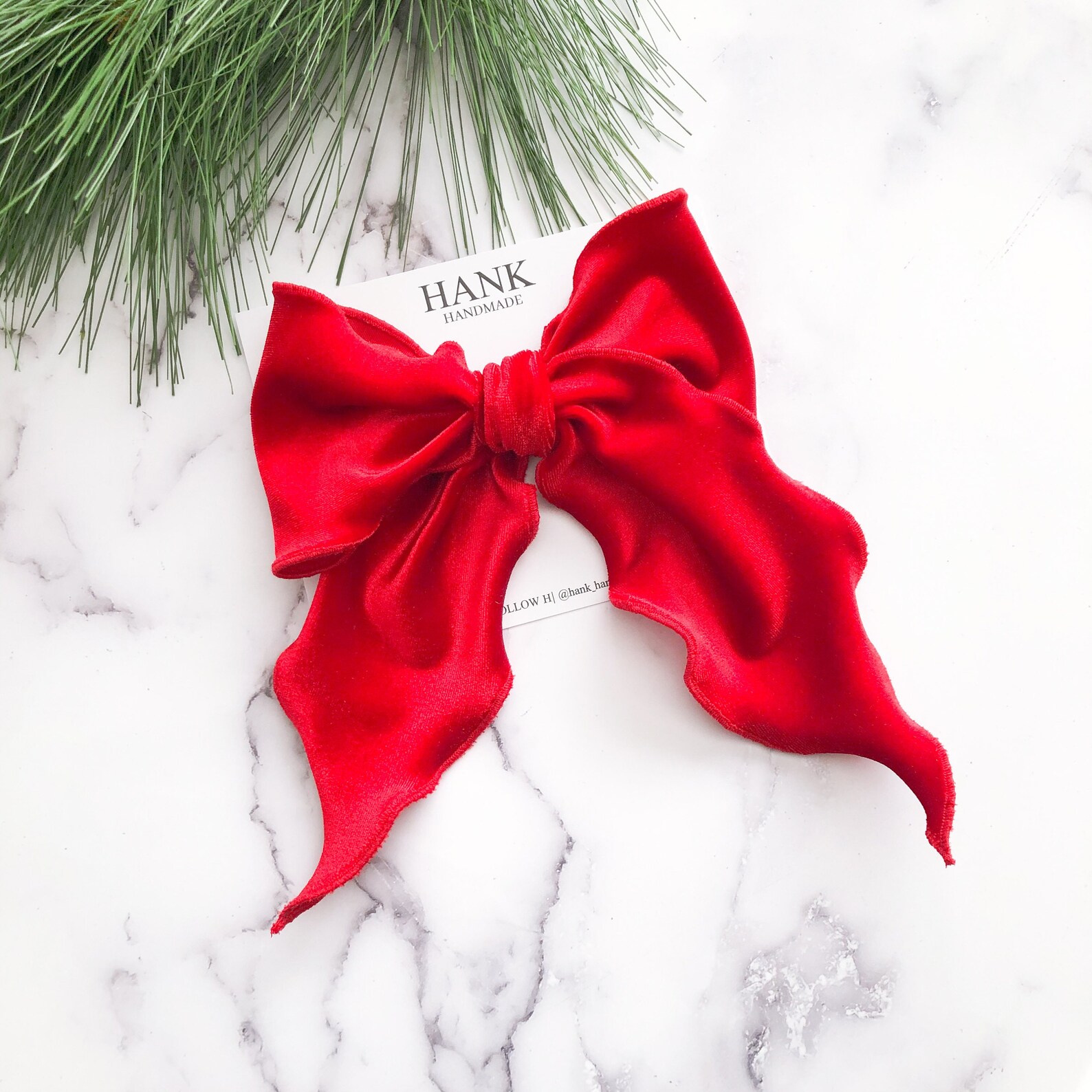 Red Big Velvet Bow Red Velvet Hair Bow Red Velvet Bow Red Etsy