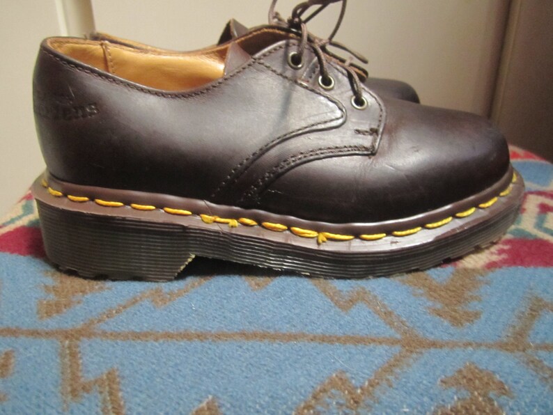 brown doc oxfords