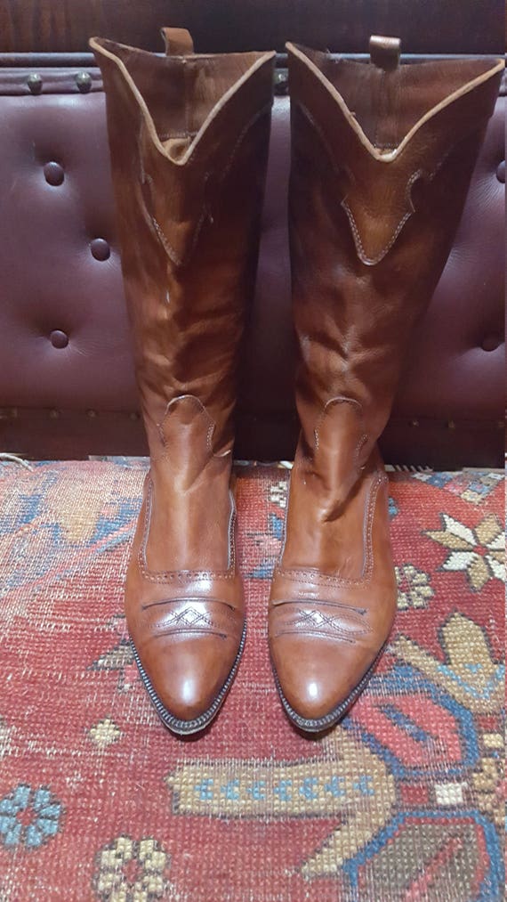 90s Women's Joan And David Boots Size 40 Made In I