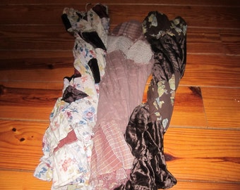 Bundle Of Three Vintage Hippie Boho Skirts 1980'S