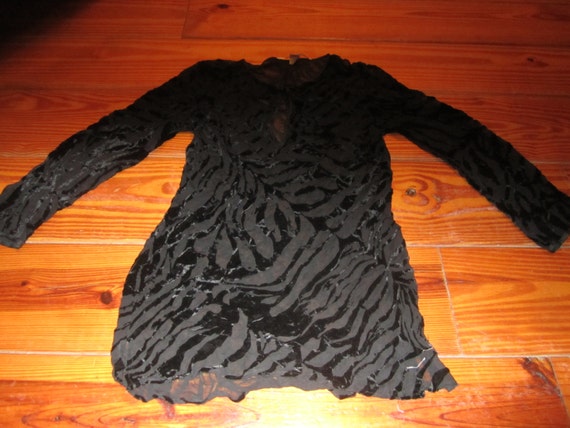 Vtg. Victorias Secret Goth/vampire Top Size Small