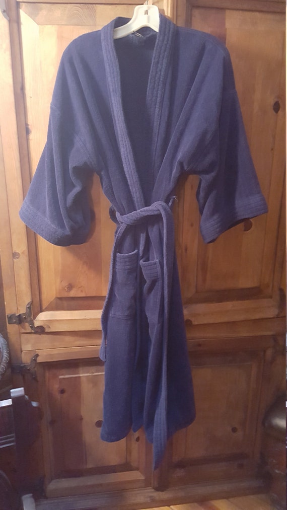 bathrobe navy blue - Gem