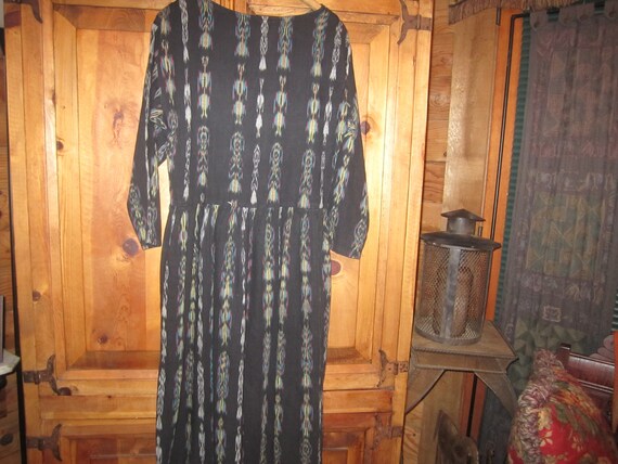 Vintage Hippie Dress 1970s