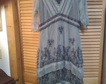 Vintage Style Titanic Like Dress Sold As Is
