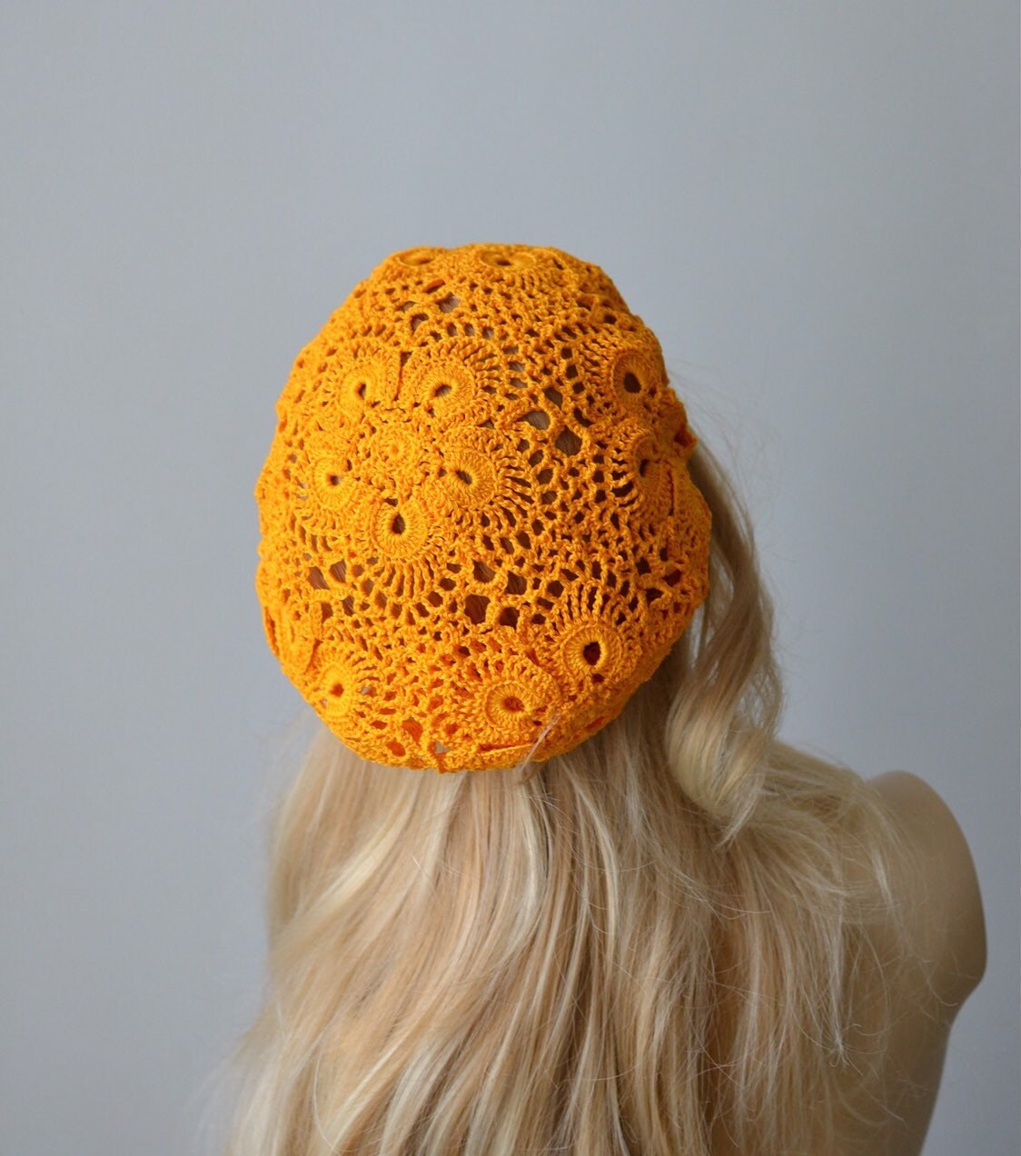Womens Crochet Hat Crocheted Hat Women's Hat Beret Summer Etsy