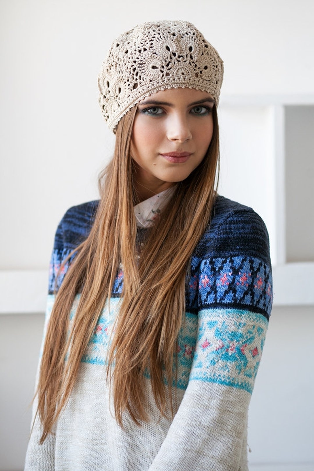 Womens Hat Hats for Women Crochet Hat Summer Hat Lace Caps Hat Summer