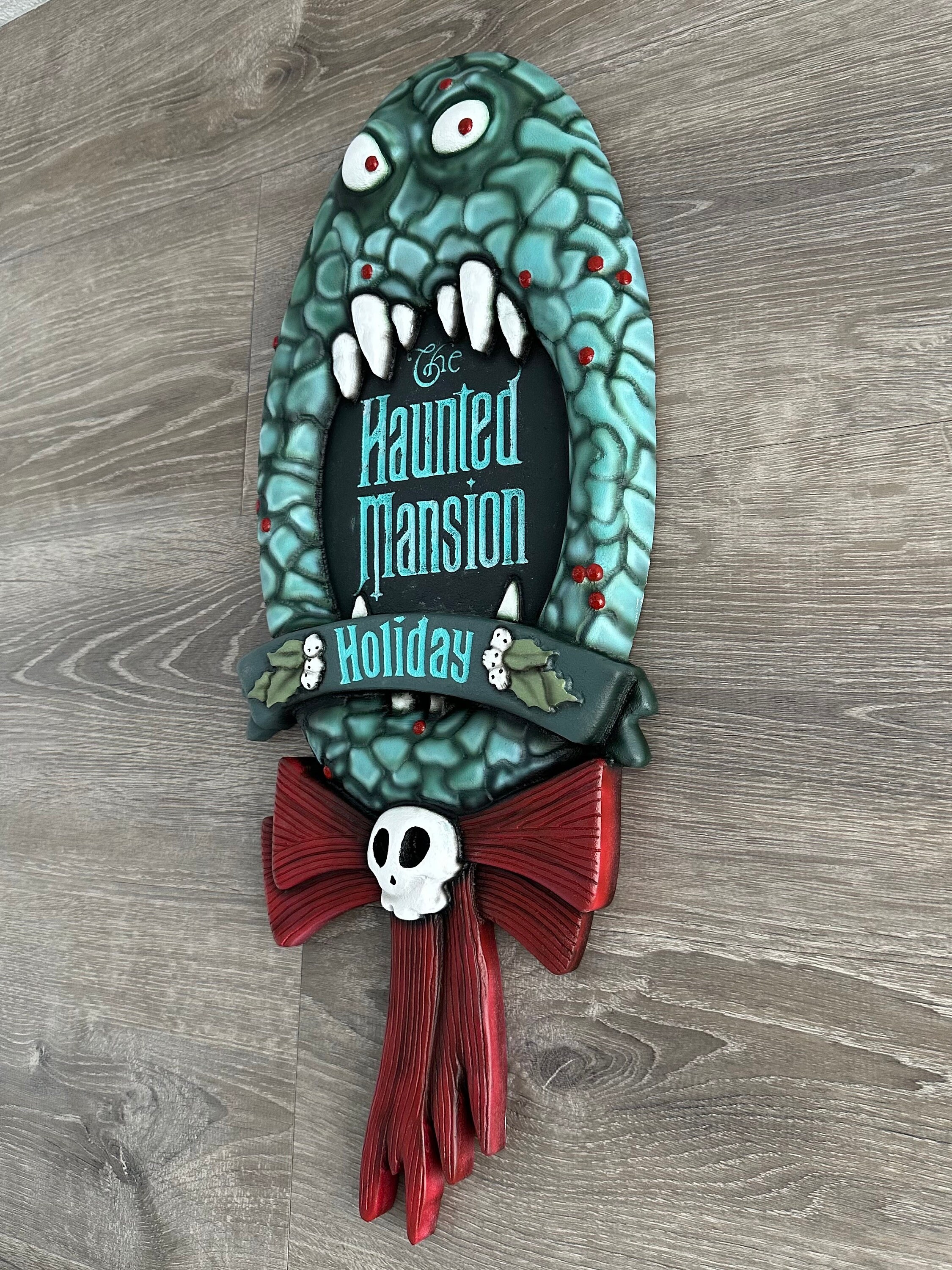 Haunted Mansion Resin Sign 看板 Haunted Mansion Sign - Etsy