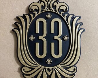 9x7 Club 33 inspired sign