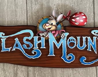 32” Custom Splash Mountain sign. Made to order.