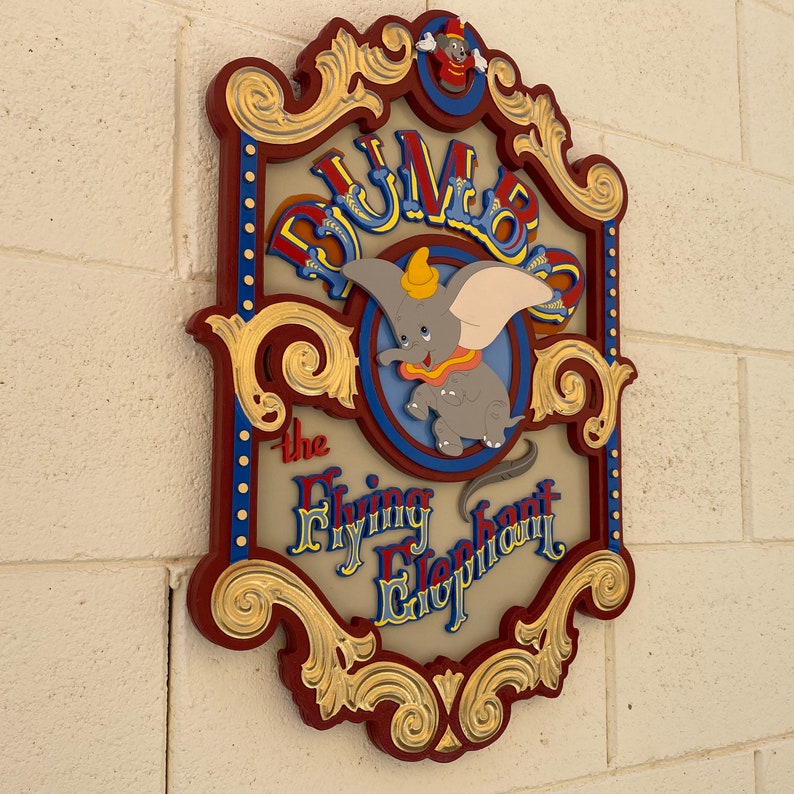 24 Custom Dumbo Sign Made to Order Etsy