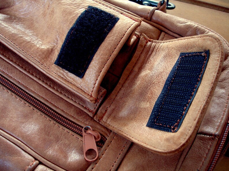 Conceal Carry Purse Motorcycle Biker EDC Messenger Bag Vintage Etsy