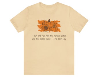 Best Day Pumpkin Maillot unisexe à manches courtes Tee