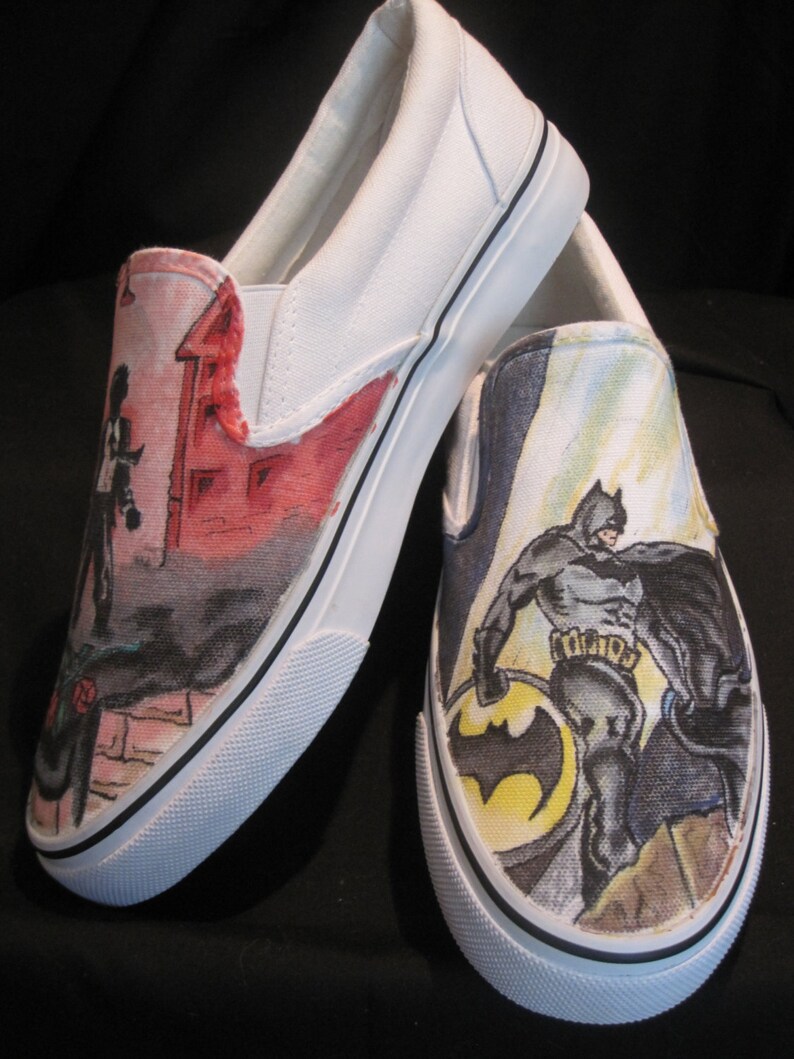custom batman shoes