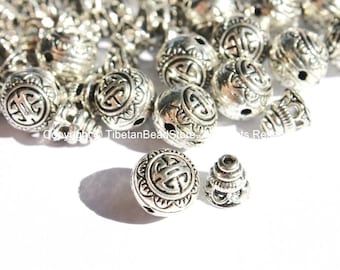 3 Hole Natural Gemstones Tibet Mala Buddha Prayer Teardrop Guru Beads One Set