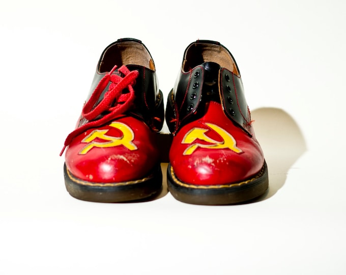 hammer and sickle doc martens