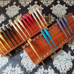 Fancy Aluminum Oblique Pen Holders