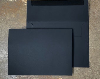 Calligrapher's Dream Envelopes - Black - A7 - 10/pack