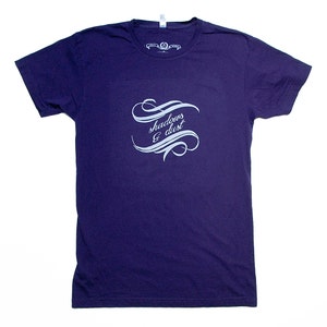 SHADOWS & DUST hand screen printed t-shirt