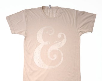 EFFORT & WISDOM hand screen printed t-shirt