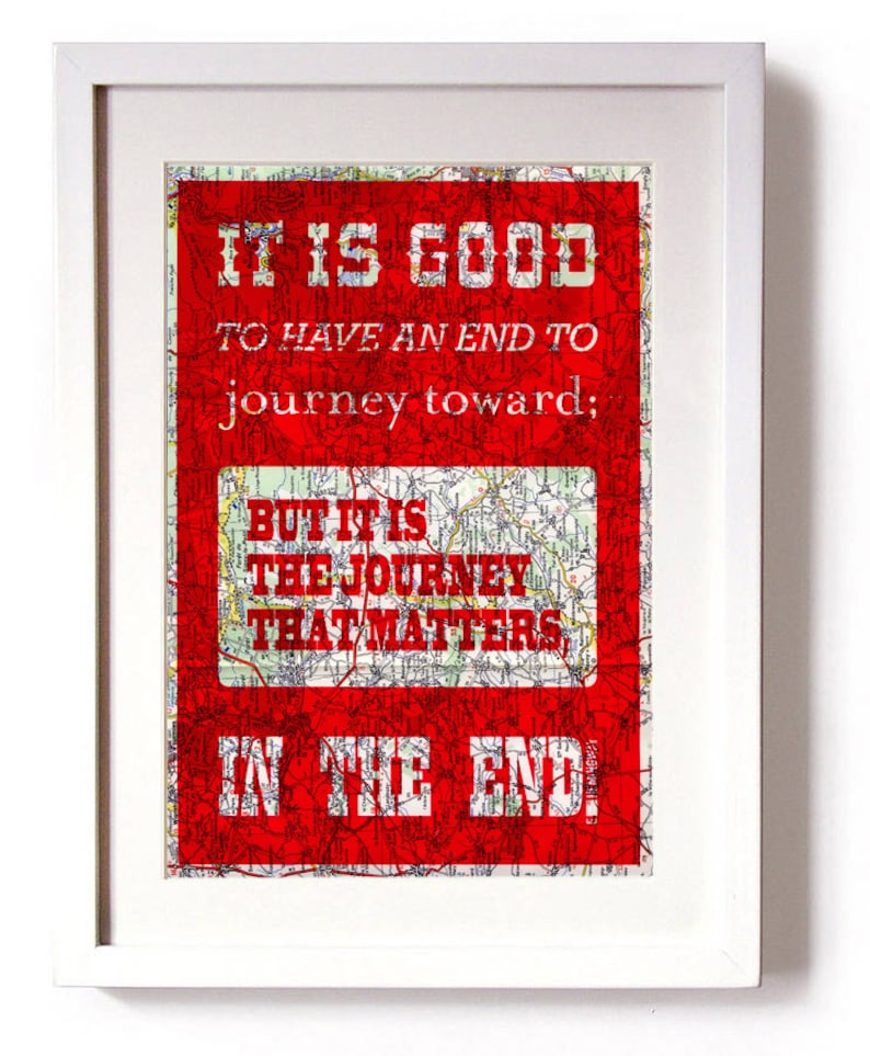 Hemingway's Journey Hand Pulled Screenprinted on Vintage Maps Original Artwork Etsy