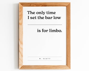 Michael Scott Quote, The Office, Funny Office Art, Modern Style, Best Michael Quotes, Inspirational, Dwight Schrute Quote, Digital Download