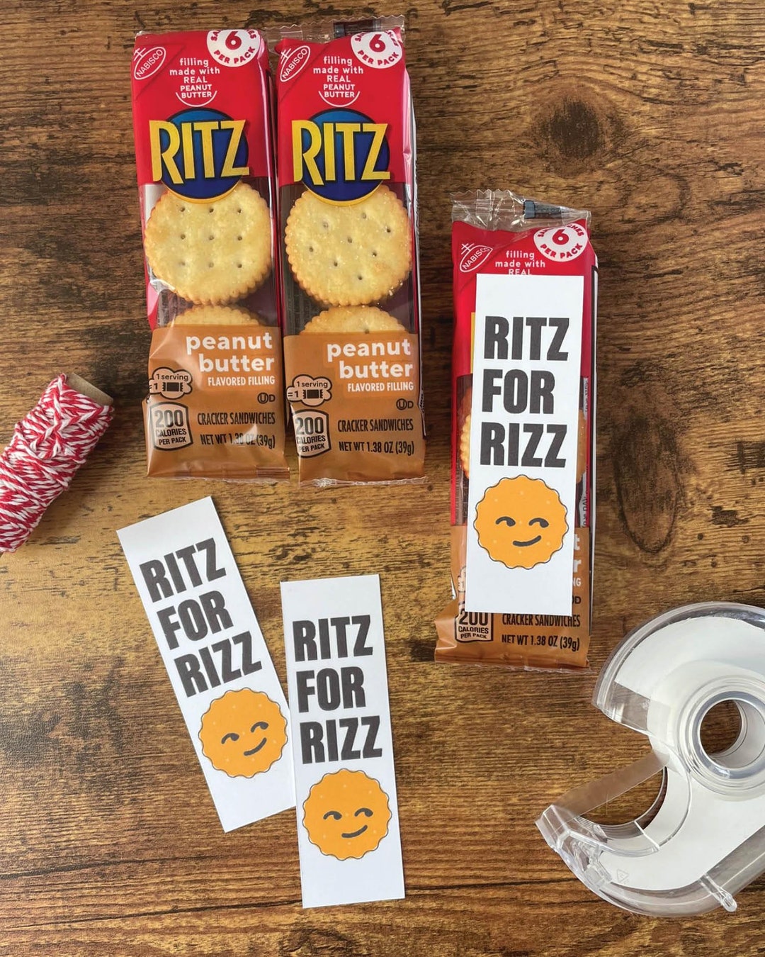 その他 Snack Rizz Ritz for Rizz, Rizzler, Cracker Treat Quick Easy, Kid Approved