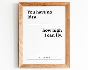 Michael Scott Quote, The Office, Funny Office Art, Modern Style, Best Michael Quotes, Inspirational, Dwight Schrute Quote, Digital Download