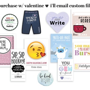 ADICIONE NOME para ser gentil Design VALENTINE, Personalize o nome, Dia dos Namorados, Divertido, Fofo, Rápido, Simples, Fácil, Saudável, Alternativas sem doces