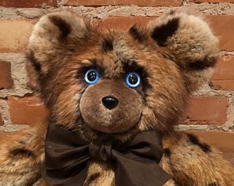 handmade teddy bears from fur coats